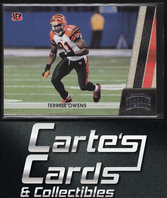 Terrell Owens 2011 Panini Threads #33 Silver Cincinnati Bengals 250/250