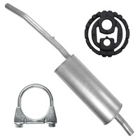 Mitelltopf Auspuff MittelschalldäMpfer Montagesatz FüR Citroen C8 2.2