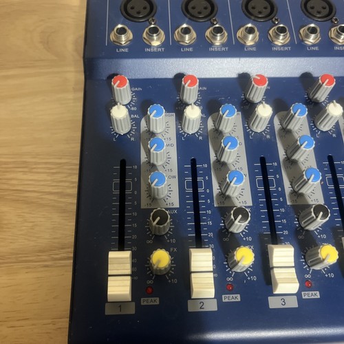 Ammoon 6 Channel Mixer USB Input, Tested Working Condition, Cool Board - Picture 2 of 7