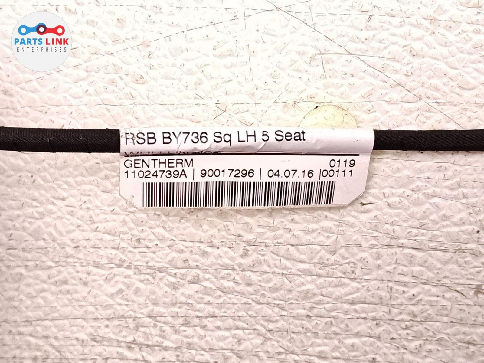 Bentley Bentayga 2016-2020 REAR+LEFT Seat cover