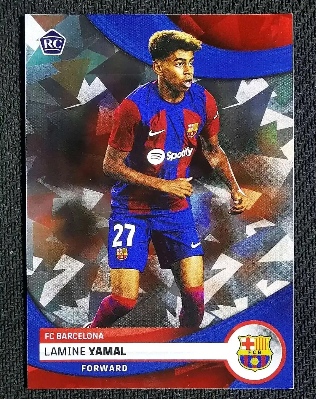 2023-24 Topps FC Barcelona Team Set Lamine Yamal #23 RC Rookie Ice rare ssp KP94