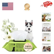 Dog Wipes 100 Count, Pet Wipes   Hypoallergenic  Gentle Dog Wipes for Eyes, ...