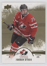 2016 Upper Deck Team Canada Juniors Men's Team Gold Jordan Kyrou #62 x0a