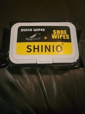 30pcs Disposable Shoe Cleaning Wipes Portable Wet Care Wipes for Sneakers - NEW