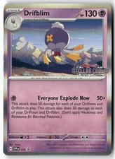 DRIFBLIM 135 HOLO PROMO SCARLET & VIOLET PROMO POKEMON LP+