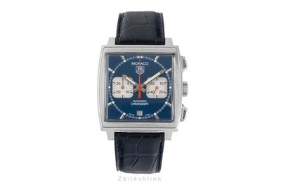 Tag Heuer Monaco Chronograph Stahl Automatik Herrenuhr Ref. CW2113-0