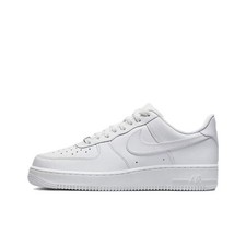 Nike Air Force 1 Triple White Leather Women Low Top Athletic Shoes CW2288-111