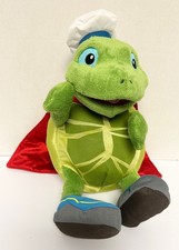 Wonder Pets TUCK TURTLE 12" Plush Fisher Price 2008 Nickelodeon Open Mouth