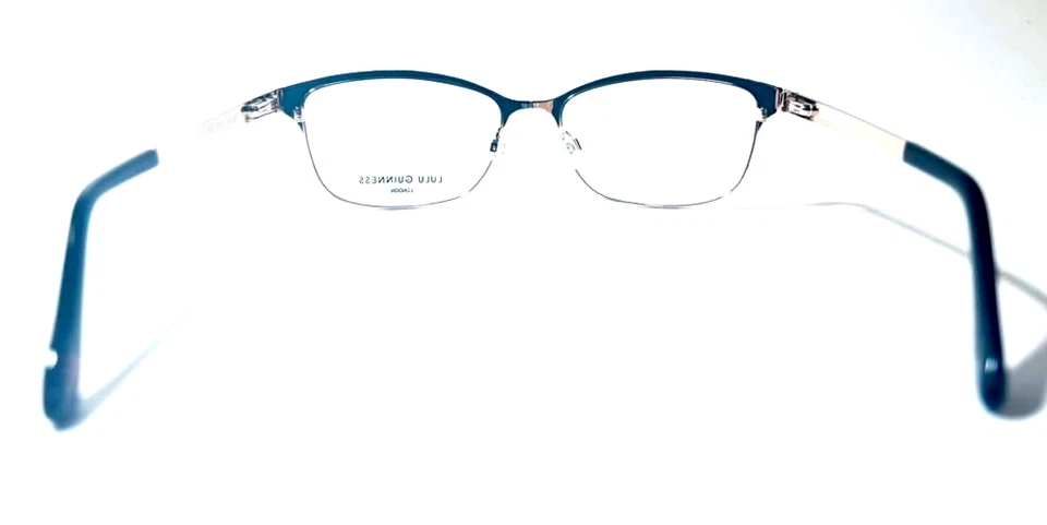 LULU GUINNESS L218 NEGRO NUEVO AUTÉNTICO DISEÑO MARCOS DE GAFAS 56-17-140 Foto 4 de 4