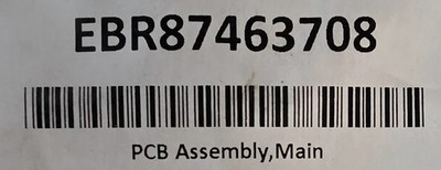  NEW OEM LG FRIDGE MAIN PCB BOARD LAST ONE!!! EBR87463708 