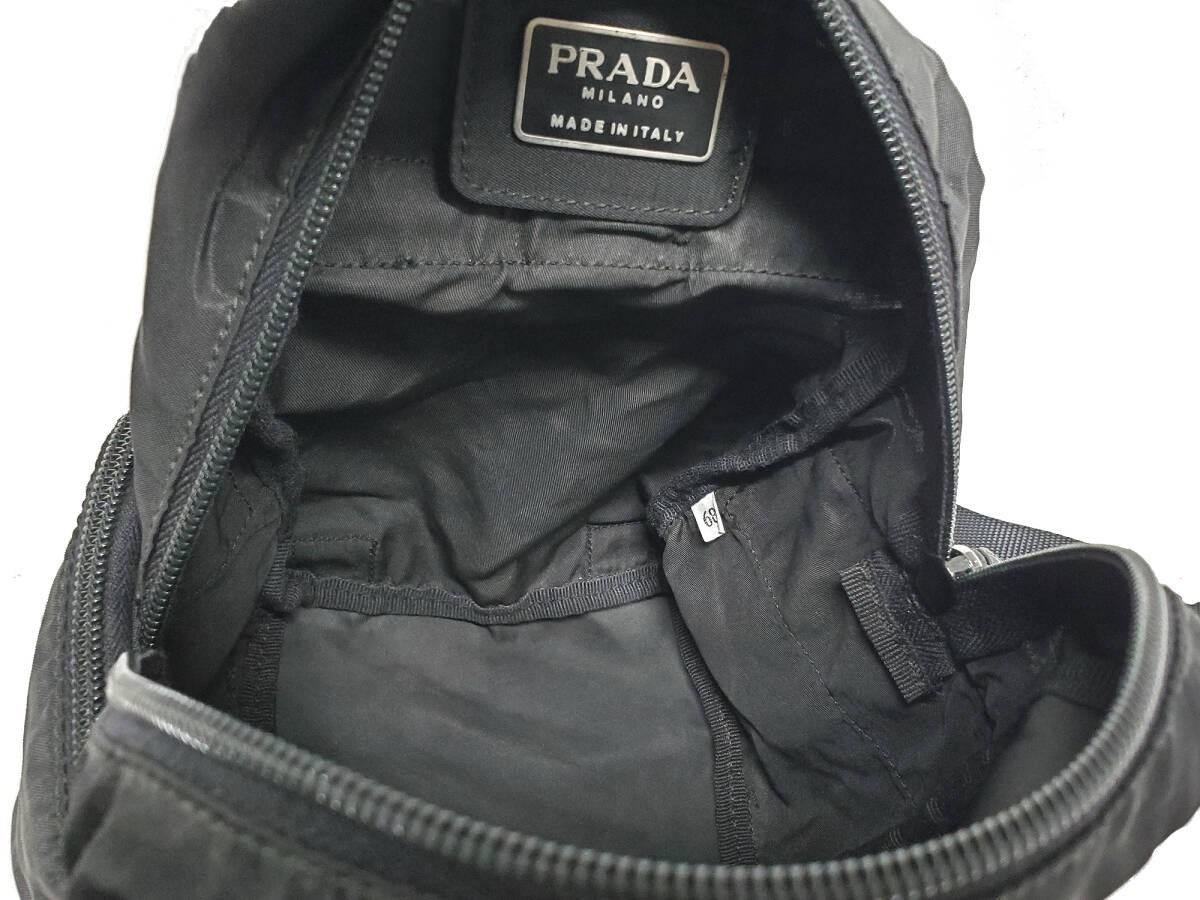 PRADA Mini Backpack Backpack Nylon Black From Jap… - image 8