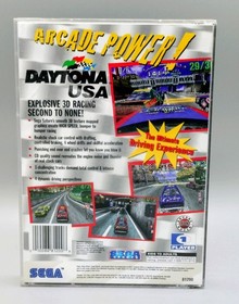 Daytona USA (Sega Saturn, 1995) Includes Reg Card 1st Print 24hr Ship 🇨🇦
