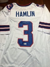 Damar Hamlin signed Bills jersey