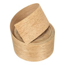 2"x25 ft Wood Edge Banding Pre-Glued Iron on Edging Strip Red Oak