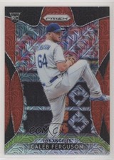 2019 Panini Prizm Tier II Red Mojo Prizm 108/299 Caleb Ferguson #128 0q3