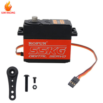 Metal Digital Steering Servo 55KG Metal Gear for 1/5 RC HPI Baja 5B 5T 5SC 