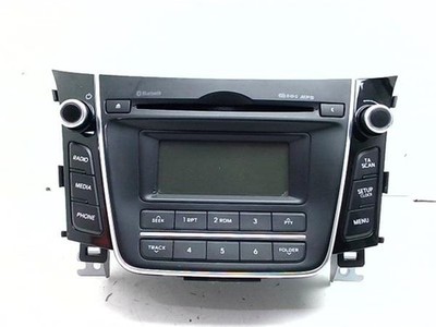 96170A6210GU AUDIOSYSTEM / RADIO-CD / AC110A6EE / 251943 FÜR HYUNDAI I30 GD20