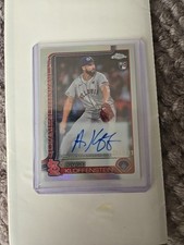 🔥Adam Kloffenstein (RC)🔥AUTO🔥2025 Topps Chrome Rookie Autos #RA-AK Cardinals