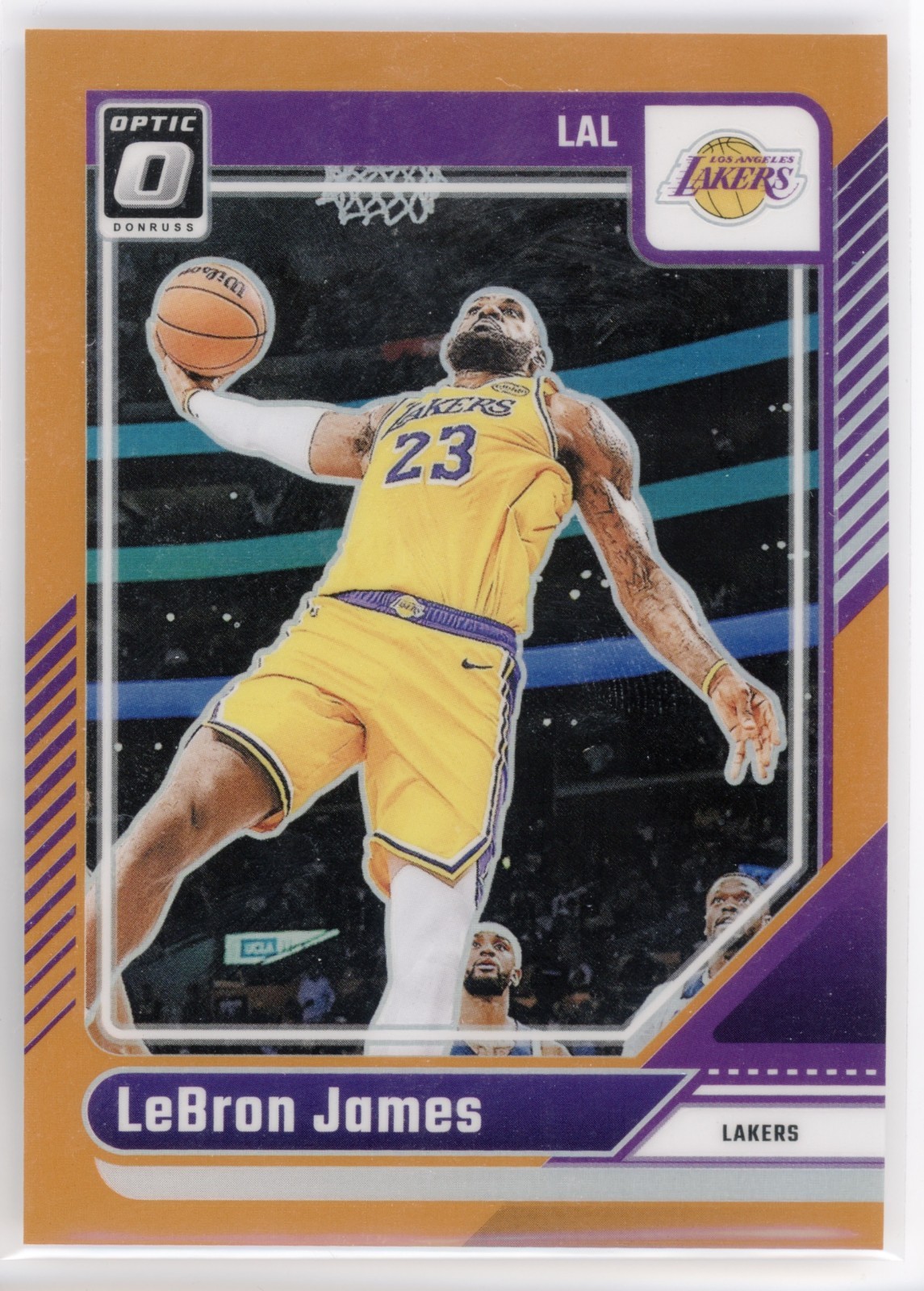 2024-25 Panini Optic LeBron James Orange /175 #148 Lakers 160