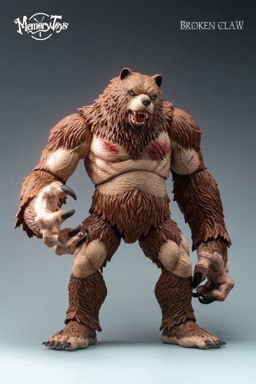 Ancient Warrior Bear Action Figure Berserker Fantasy Action Figure