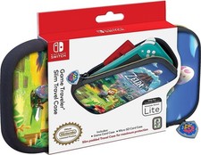 Zelda Link - Housse transport matelassée pour Switch Lite + boite 4 jeux 2 SD