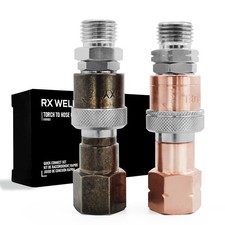 Rx Weld Oxy-Fuel Quick Connect Torch To Hose Fittings Cutting Torch Hose Quick