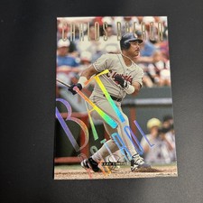 1995 Leaf Limited - Bat Patrol Carlos Baerga #13