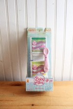 Baby Alive Doll Food 10 Pack with Spoon Vintage New 2007 Hasbro