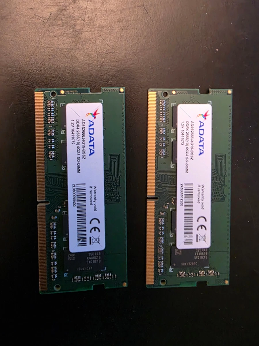 ADATA DDR4 SDRAM 4 GB Capacity per Module Memory (RAM) for sale | eBay