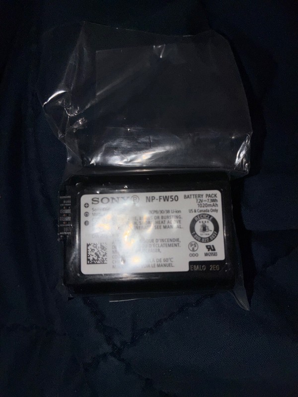 Sony NP-FW50 Lithium-Ion 1020 mAh Rechargeable Battery