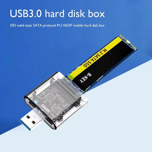 M2 NGFF SSD-Gehäuse M.2 auf USB 3.0 Gen1 5 Gbit/S Hochgeschwindigkeits-SSD-7871 - Bild 6 von 10