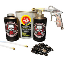 Black Fluid Film Pro Undercoating Gun - 2 Wan...