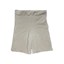 Barely There Thigh Slimmer Shaper Womens Sz 2XL Beige Firm Control 4577