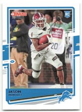 2020 Donruss Jason Huntley RC Rookie Detroit Lions #254
