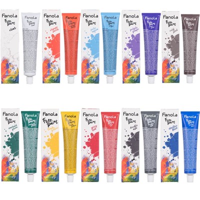 Haare färben Semi-permanentes make-up direkt No Ammoniak Vegan FANOLA Kostenlose