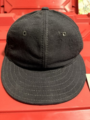 #ad Troy O’Shea Handmade 1930’s Mid 20th Century Japanese Charcoal Indigo Hat $150.00