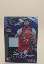 2019-20 Panini Donruss - Jersey Series Anthony Davis #JS-ADV (MEM)