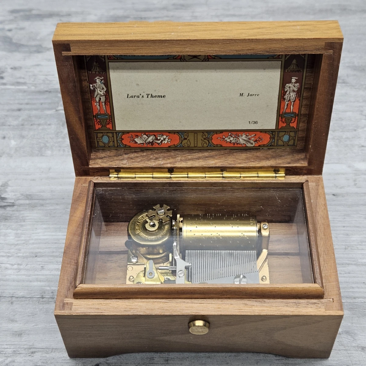 Reuge Sainte Croix In Collectible Music Boxes (1940-1970) for sale