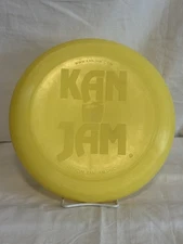 Kan Jam Disc Frisbee Yellow Made in USA