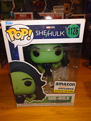 Funko Pop! Marvel She-Hulk #1126 Amazon Exklusiv Leuchtet im Dunkeln