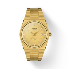 Tissot PRX Champagne Dial Quartz 40mm Men's Gold Watch T1374103302100