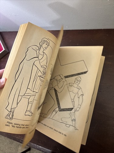 1991 THE BIBLE COLORING BOOK: PICTURES FROM THE OLD AND NEW Child Press - Imagen 3 de 13