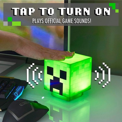 Minecraft Block,  LED Lampe Licht Nachtlicht Kinder Zimmer NEU