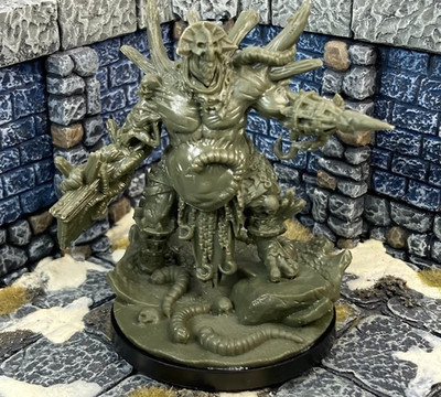 CHAOS PLAGUE OGRE plastic figure Shadowdark AD&D Pathfinder frostgrave N26