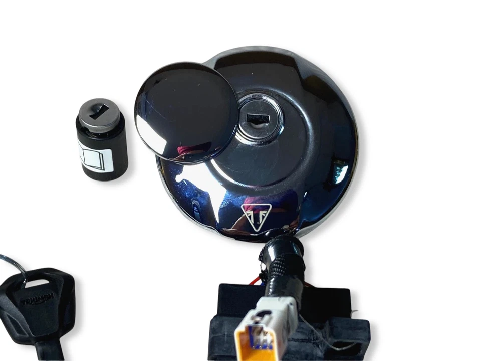 Juego completo de cerraduras con inmovilizador Ecu para Triumph Speed 400 Scrambler 400X Foto 3 de 4