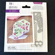 Gemini Triple Easel Hexagons Create A Card Crafters Comp New Metal Cutting Dies