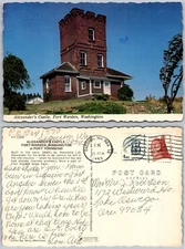 Continental Alexanders Castle Fort Worden Washington Postcard