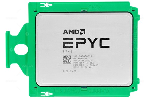 100-000000053 AMD EPYC 7742 2.25GHZ 64CORE 256MB CACHE 225W SP3 LOCKED TO DELL - Photo 2/7