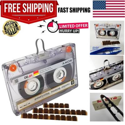 #ad #ad Cassette Tape Repair 25 Pressure Pads 1 Free Dj Sticker $28.79