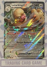 Pokémon Letarking EX Double Rare Stürmische Funken SSP 147/191 Near Mint Deutsch